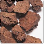 Ziersteine Rote Lava