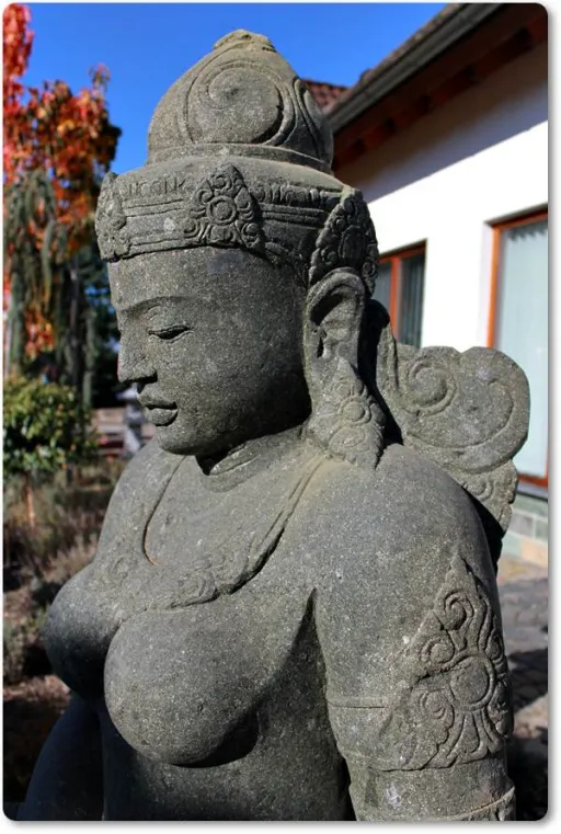 Kopf des hinduistischer Gottes Siwa (Shiva)