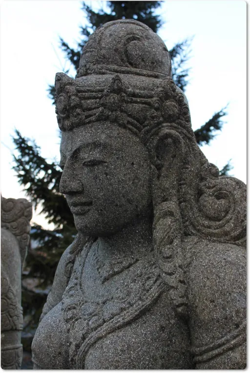 Kopfportrait von Shiva