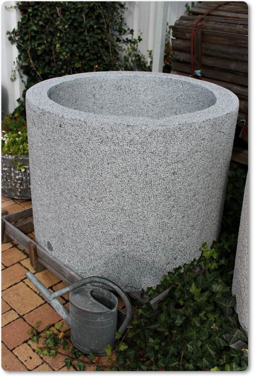 Vivanno Pflanzkübel Block 30 Cm X 30 Cm X 60 Cm Betonoptik Grau Kaufen