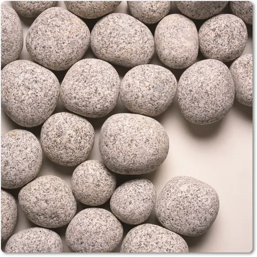 Ziersteine Granite Balls zur Gartendekoration