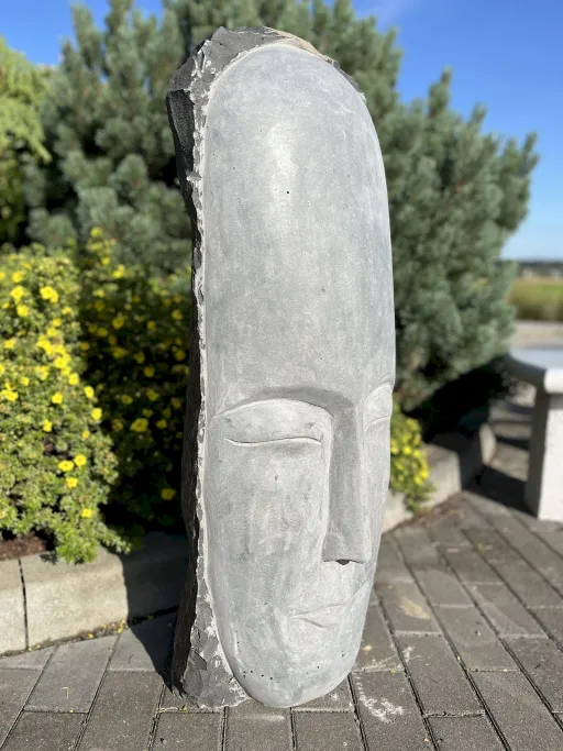 Büste-Skulptur der schlafenden Frau