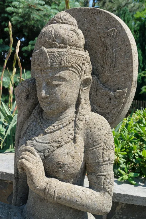 Detail Shiva aus Basanit
