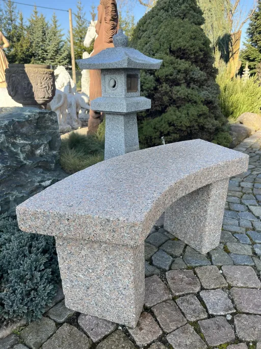Steinbank Wien aus Naturstein Granit für den Garten oder die Terrasse