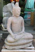 Steinfigur (Skulptur) Buddha aus Naturstein