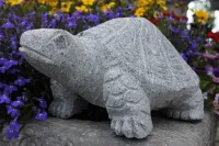 Schildkröte aus Granit zur Gartendekoration