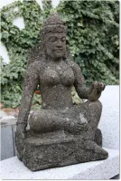 Götterfigur Shiva aus Basanit
