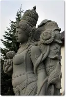 Indonesische Skulptur der Göttin Taradipa