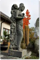 Skulptur Dewi Taradipa aus Lava