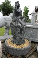Skulptur Steinfigur Springbrunnen aus Marmor