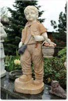 Gartenfigur aus Marmor