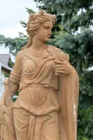 Detail der Statue des Frühlings