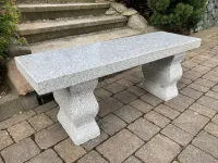 Steinbank Stuttgart für den Garten