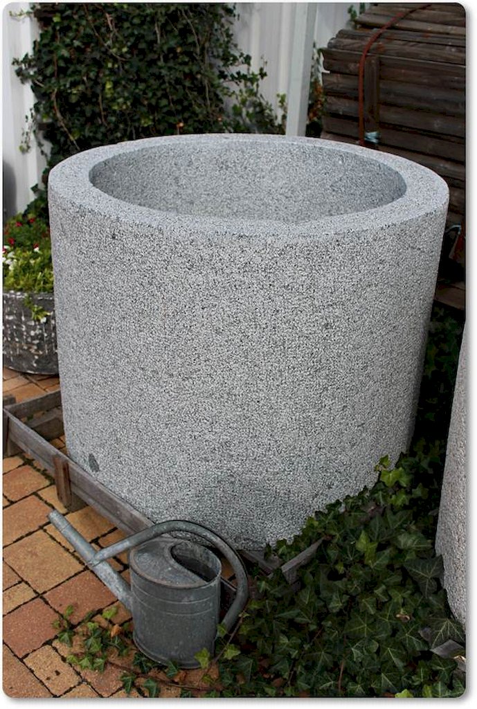 Pflanzkübel Steinkübel rund für den Garten