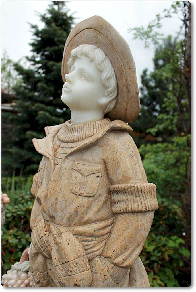 Marmorfigur, Steinfigur, Gartenfigur