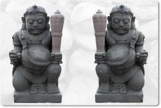 Hindu Statue Gupolo als Wächterfigur für die Gartengestaltung