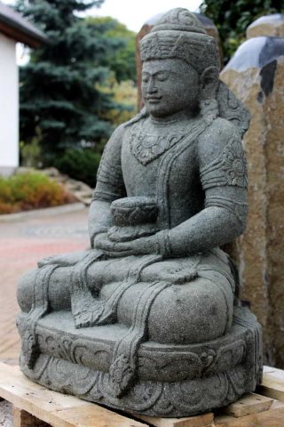 Steinfigur Vishnu